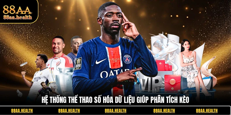 Hệ thống thể thao số hóa dữ liệu giúp phân tích kèo
