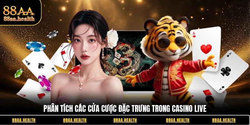 Phân tích các cửa cược đặc trưng trong casino live
