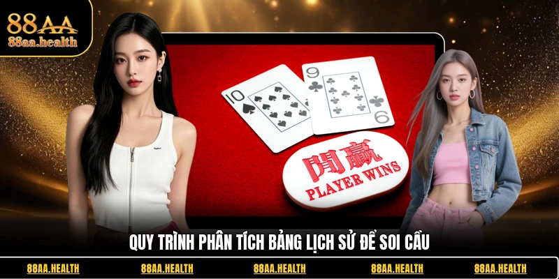 Quy trình phân tích bảng lịch sử để soi cầu