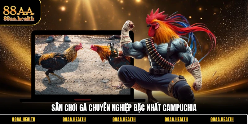 Sân chơi gà chuyên nghiệp bậc nhất Campuchia